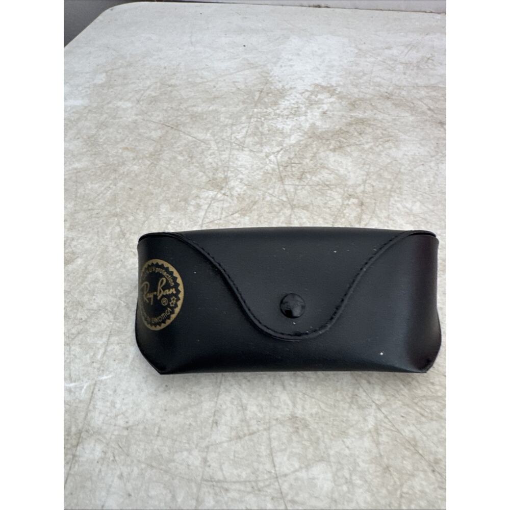Ray Ban Leather Glasses Case, Black, Authentic, Beautiful Condition